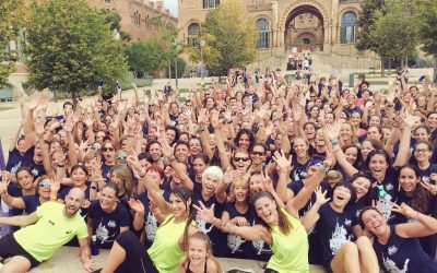 Great participation in the Masterclass of Zumba 2018 against Alzheimer!