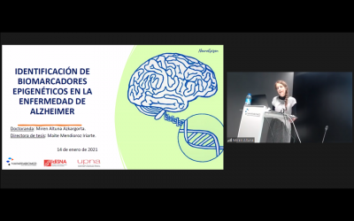Marcadores epigenéticos en Alzheimer: Miren Altuna presenta su tesis