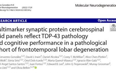 Multimarker synaptic panels for FTD