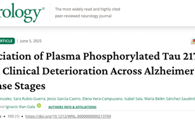 Associació de la tau fosforilada 217 en plasma amb el deteriorament clínic al llarg de les fases de la malaltia d’Alzheimer