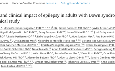 Epilepsy increases following the onset of Alzheimer’s disease in adults with Down syndrome